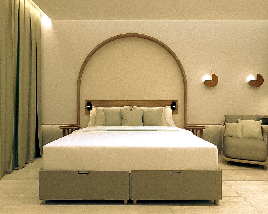 Tiara Holidays - Zeus Kassandra Lagoon - Secret Garden Pool suite - soba